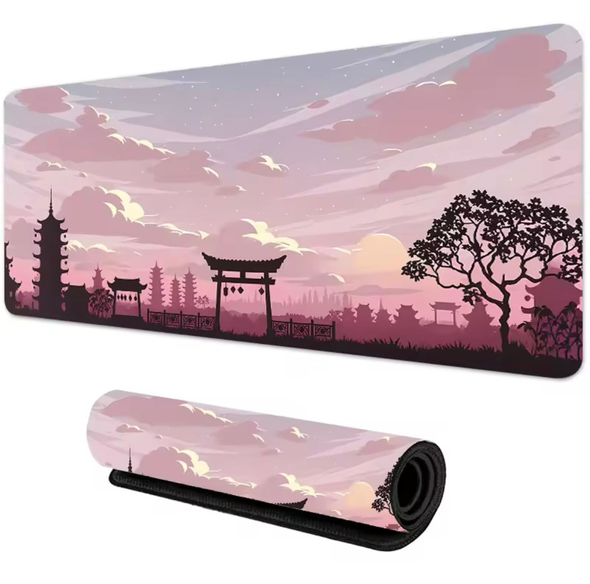 Sakura Spirit” XXL Mouse Pad – Japanese Aesthetic & Gaming Flow (900×400 mm)