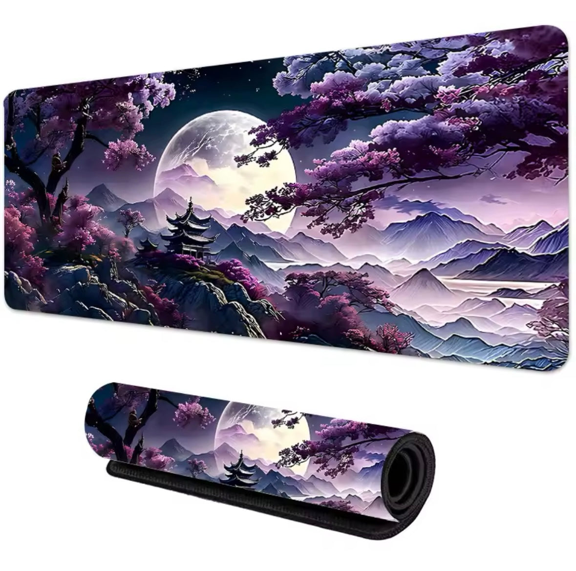 Sakura Spirit” XXL Mouse Pad – Japanese Aesthetic & Gaming Flow (900×400 mm)